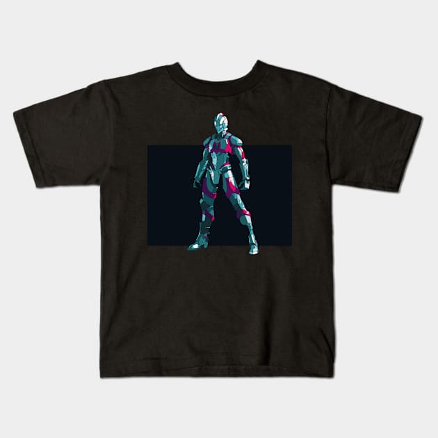 Ultraman Kids T-Shirt by Birdbox